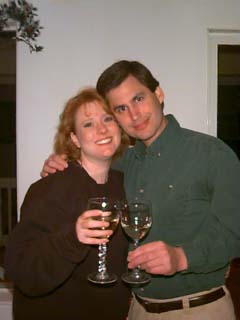 Kristi and Todd after the new year.
